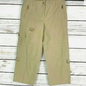 Jones New York adjustable length khakis